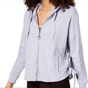 Calvin Klein Performance Side Tie Zip Women’s hooded sweatshirt - Size XL